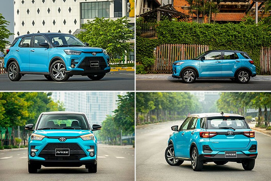 Toyota Raize 2026: SUV đô thị cỡ nhỏ giàu trang bị với giá từ 510 triệu VND