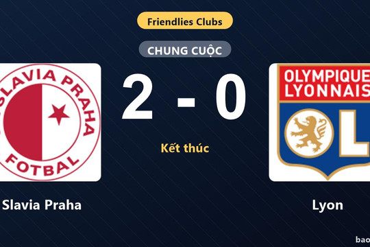Slavia Praha 2-0 Lyon: Slavia Praha giành chiến thắng