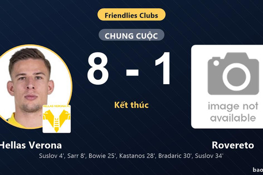 Hellas Verona 8-1 Rovereto: Hellas Verona giành chiến thắng