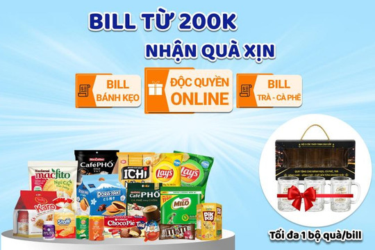 Cách nhận bộ 3 ly thủy tinh cao cấp miễn phí khi mua sắm online tại Bách hóa XANH