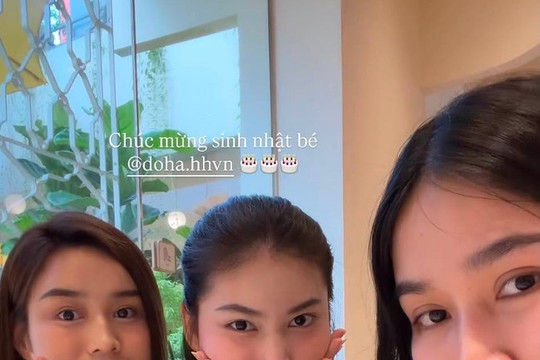 Hoa hậu Đỗ Thị Hà đón tuổi mới: Tình bạn 6 năm bền chặt với Phương Anh và Ngọc Thảo