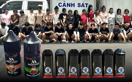 Cảnh báo ma túy Etomidate ngụy trang trong thuốc lá điện tử