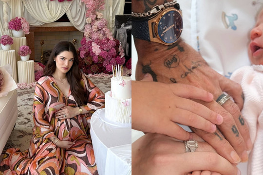 Á hậu Nadia Ferreira và danh ca Marc Anthony chào đón con thứ hai sau 3 năm chung sống