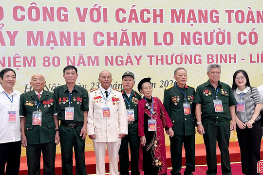 Hà Tĩnh có 7 đại biểu tham dự hội nghị tri ân người có công với cách mạng