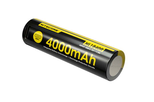 Pin Nitecore NL1840R: Dung lượng 4.000mAh tích hợp cổng USB-C tiện lợi