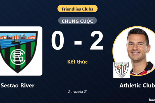 Sestao River 0-2 Athletic Club: Athletic Club giành chiến thắng