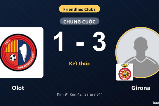 Olot 1-3 Girona: Girona giành chiến thắng