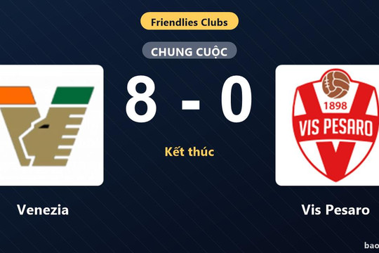 Venezia 8-0 Vis Pesaro: Venezia giành chiến thắng