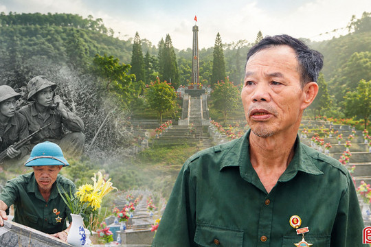 Sống cống hiến để viết tiếp ước mơ của đồng đội