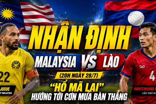 Malaysia vs Lào tại AFF Cup 2026: Harimau Malaya và mục tiêu chiến thắng thứ 11