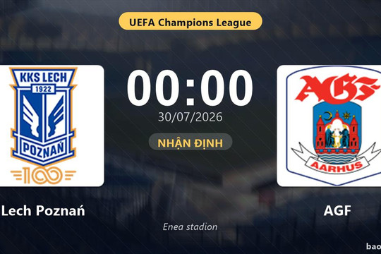 Nhận định Lech Poznań vs AGF: đội hình dự kiến