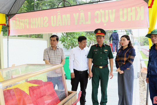 Đảm bảo chính xác, khoa học và giữ gìn sự tôn nghiêm trong quá trình lấy mẫu ADN tại các phần mộ liệt sĩ