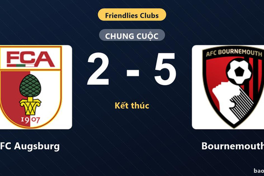 FC Augsburg 2-5 Bournemouth: Bournemouth giành chiến thắng