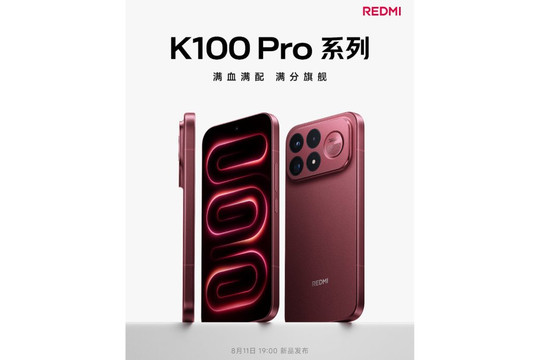 Khám phá Redmi K100 Pro Max: Vi xử lý Snapdragon 8 Elite Gen 5, màn hình 185Hz và pin 9000mAh