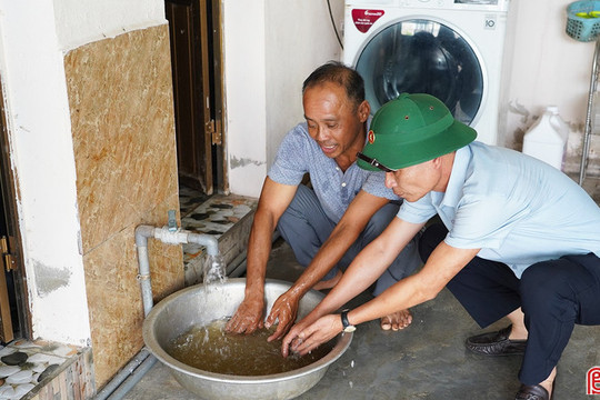 Hơn 1.200 hộ dân xã Việt Xuyên thiếu nước sinh hoạt