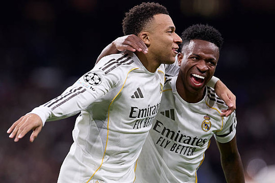 Bán Vinicius Junior: Tái cấu trúc hàng công Real Madrid và giải mã Kylian Mbappe