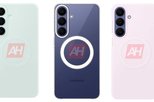 Samsung Galaxy S26 FE lộ diện thiết kế qua phụ kiện sạc từ tính và hai gam màu mới