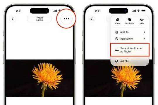 Trích xuất ảnh sắc nét từ video trên iOS 27: Bước tiến thay thế chụp màn hình thủ công