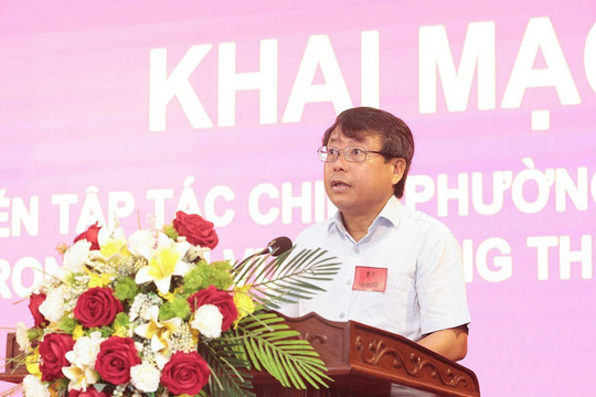 Khai mạc diễn tập tác chiến phường Trần Phú trong khu vực phòng thủ năm 2026