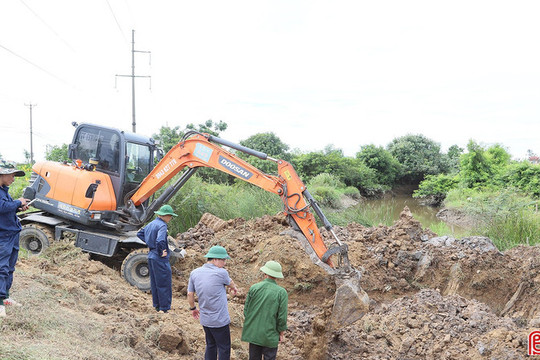 Triển khai tìm kiếm, quy tập 9 phần mộ liệt sĩ tại Đồng Lộc, Cẩm Xuyên