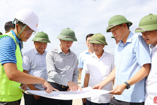 Chủ động phòng, chống ngập lụt tại một số khu vực ở Khu Kinh tế Vũng Áng
