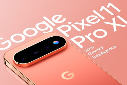 Google Pixel 11 Pro XL lộ diện với dải đèn Pixel Glow độc đáo và chip Tensor G6 2nm