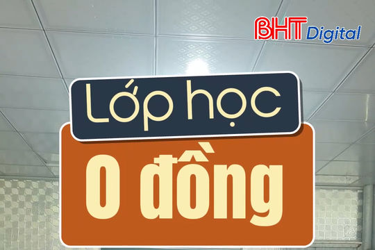 Lớp học 0 đồng chắp cánh ước mơ học trò nghèo