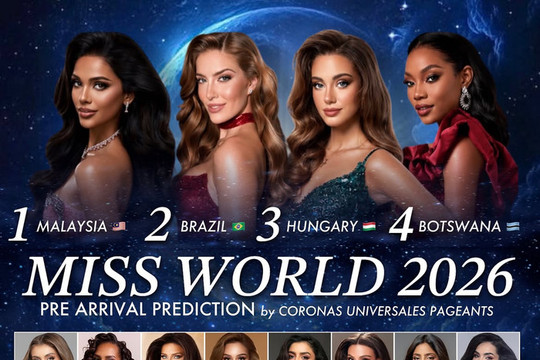 Bảo Ngọc được chuyên trang quốc tế dự đoán lọt Top 13 cuộc thi Miss World lần thứ 73