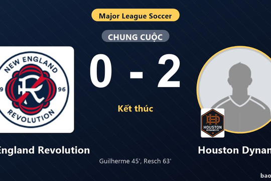 New England Revolution 0-2 Houston Dynamo: Houston Dynamo giành chiến thắng