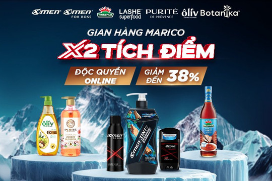 Cách săn chương trình ưu đãi Marico giảm đến 38% và nhân đôi điểm thưởng Bách hóa XANH