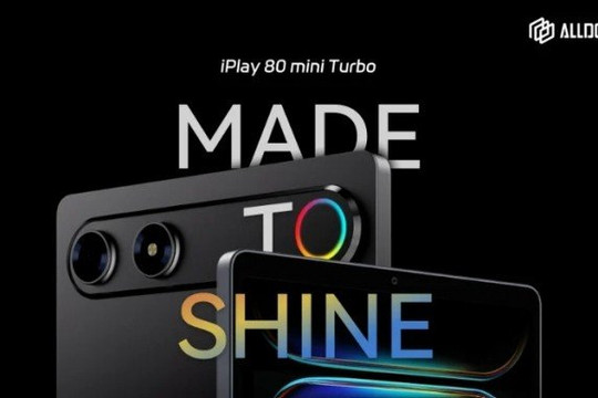 ALLDOCUBE ra mắt iPlay 80 mini Turbo với chip Dimensity 7400 và màn hình 120Hz giá 5,3 triệu