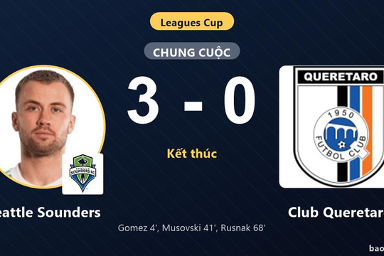 Seattle Sounders 3-0 Club Queretaro: Seattle Sounders giành chiến thắng