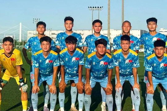 U20 Việt Nam thắng 4-0 ở Nhật Bản