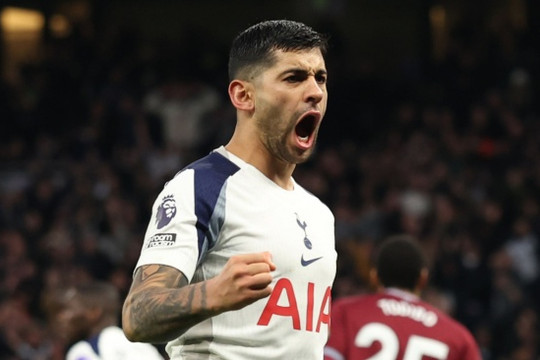 Atletico Madrid tiến gần thỏa thuận chiêu mộ Cristian Romero từ Tottenham với giá 34 triệu bảng