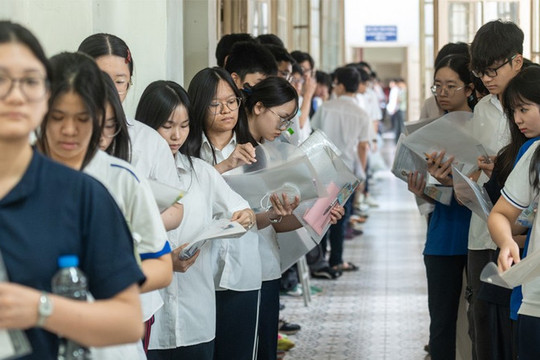 Bộ Giáo dục và Đào tạo lấy ý kiến bỏ môn thứ ba thi vào lớp 10
