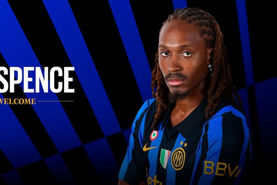Inter Milan hoàn tất hợp đồng 30 triệu bảng chiêu mộ Djed Spence từ Tottenham đến năm 2031