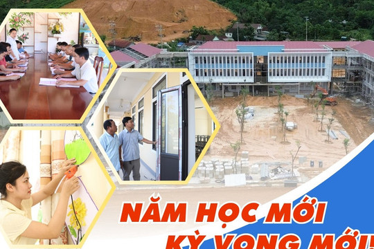 Năm học mới ở Hà Tĩnh: Trường lớp khang trang, đội ngũ sẵn sàng
