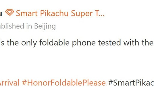 HONOR thử nghiệm mẫu điện thoại màn hình gập mới sở hữu viên pin 7,000mAh cùng camera 200MP