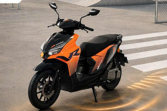 Đánh giá xe máy điện Yadea Velax P: Thiết kế thể thao, pin chạy 192 km, phanh CBS an toàn