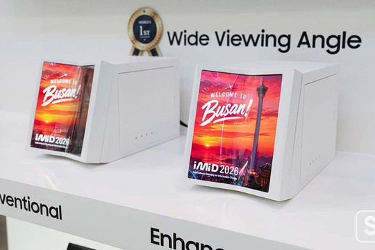 Samsung Display ra mắt Wide-View OLED: Giải pháp triệt để cho vấn đề sụt giảm độ sáng nếp gấp
