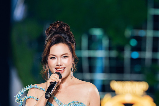 Phương Vy bùng nổ cùng 111 thí sinh Miss World 2026 trong tiết mục We Are Vietnam tại Hải Phòng