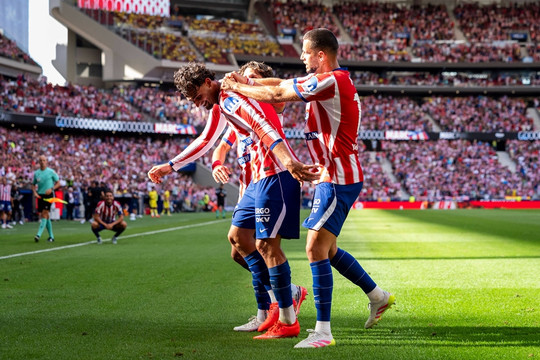 Atletico Madrid kiên cường giật lại 1 điểm trước Villarreal sau màn rượt đuổi tỷ số 2-2