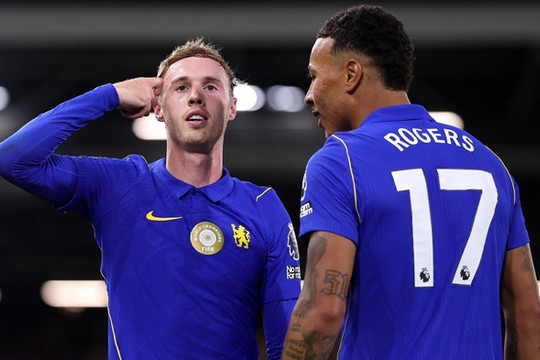 Bộ đôi Cole Palmer và Morgan Rogers thăng hoa rực rỡ, Chelsea thắng Fulham 3-2 kịch tính