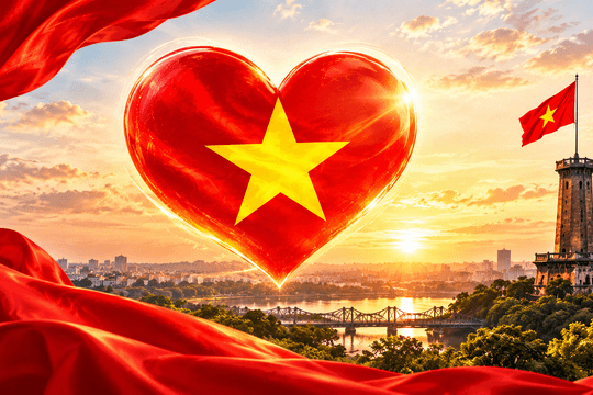 Podcast Mở trạm – Chạm sóng: Khi trong tim rực thắm màu cờ