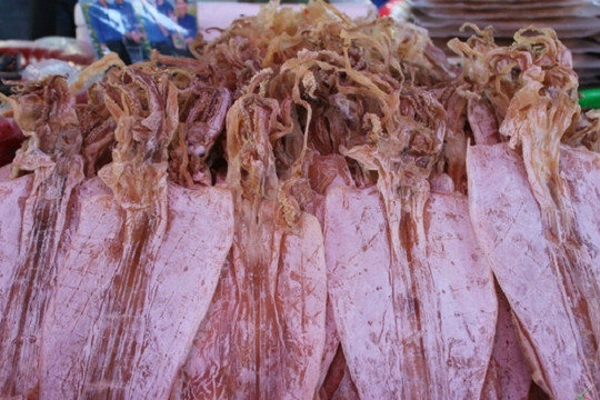 Mực khô Hoa Linh Chi - Khẳng định thương hiệu quê hương
