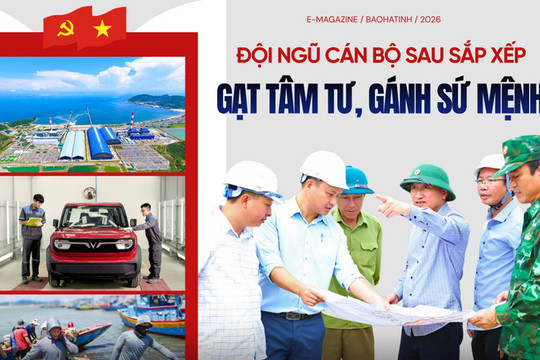 Cán bộ cơ sở ở Hà Tĩnh sau sắp xếp (bài 3): Chung sức lo việc lớn ở vùng kinh tế động lực
