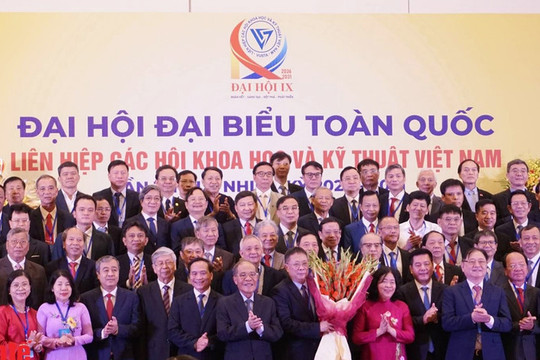 Hà Tĩnh có 1 Ủy viên BCH Liên hiệp các Hội KH&KT Việt Nam khóa IX