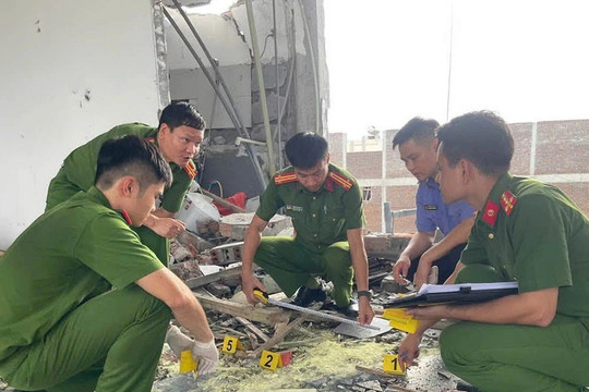 Vụ nổ trong nhà trọ cao tầng ở Phú Thọ liên quan sản xuất pháo trái phép