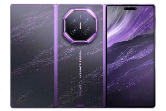 Huawei Mate XT 2 đổi sang cơ chế gập chữ U đột phá, trang bị pin 6.000 mAh và chip Kirin mới