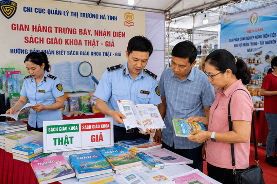 Sách giáo khoa giả: Hà Tĩnh tăng cường kiểm soát